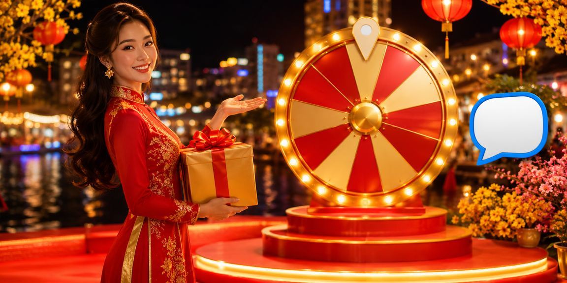 Chợ đêm Nha Trang với bàn roulette và không khí casino trực tuyến