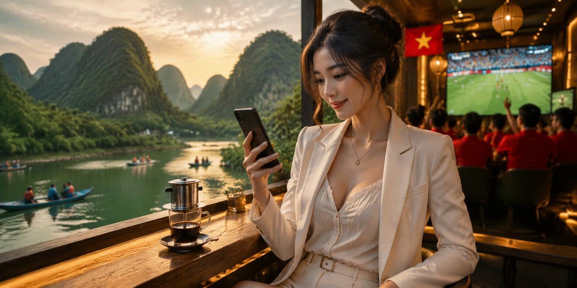 Cà phê Ninh Bình minh họa bắn cá trực tuyến trên thiết bị di động